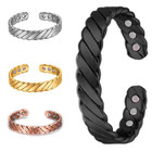 New Copper Magnetic Bracelet Arthritis Pain Relief Carpal Tunnel