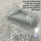 Vintage Oneida Du Maurier Butter Dish 8 Inches Silver Plated