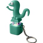 Lizard Keychain Sound Button Fun Rechargeable Stress Relief Keychain With Light
