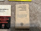 Vintage Electrician Pocket Reference Material  3 Books And 2 Slide Cards