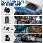 Dual Port Sd Card Reader - Lightning And Usb-c Adapter For Ipad  Sd And Microsd