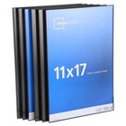 Mainstays 11 x 17  Black Format Wall Picture Frame Set Of 6