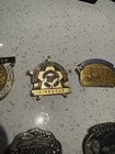 Houston Fat Stock And Houston Rodeo Committeemen Badges  1960s  Lot Of 7