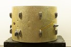 1960s Slingerland 14x22 Silver Sparkle Pearl Bass Drum