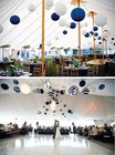 12x Round 12  Color Paper Lanterns Light Wedding Birthday Party Event Decoration