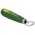 John Deere Nothing Runs Like A Deere Wood Bottle Opener  5 75  X 1 5  