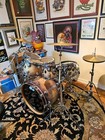 2002 Dw Collector   s Series Mappa Burl Black Burst 7-piece Drum Kit