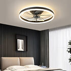20  Ceiling Fan Light Kit Flush Mount Led Lamp With Remote App Control Dimmable