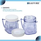 Mini 1-cup Plastic Jar For Oster Blender   2  Pieces 