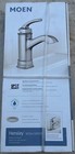 Moen Ws84414msrn Hensley Single Hole Bathroom Faucet Spot Resist Brushed Nickel