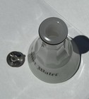 Antique Ew Inc Clambroth Milk Glass Barber Bottle Toilet Water Vintage Shaving