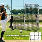 L Screen Net 7x 7ft Netting Protective Portable Pitching L Screen Safety Netting