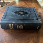 Vintage 1942 Holy Bible Red Letter Masonic Edition Cyclopedic Indexed Hertel
