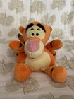 Disney Winnie Pooh Tigger Short Round Fat Plush Beanie Stuffed Animal toy lovey