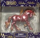 Breyer 2024 Holiday Ornament Unicorn Scarlet