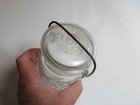 Vintage Ball Ideal Clear Pint Bail Top Jar W  Glass Lid