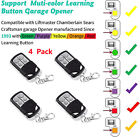 Keychain 2x 4x For Liftmaster Chamberlain Garage Door Opener Remote 891lm 893lm