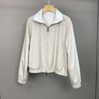 Womens Brunello Cucinelli New Double-sided Shorts Zip Lapel Jacket