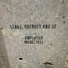Sears Roebuck And Co  Tube Amplifier Model 1473 Mpn 1473 Vintage Audio Amplifier