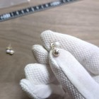 Tous Earrings Pearl Earrings Bear Motif Sterling Silver 925 Used