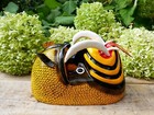 Dance Mask Fierce Tiger Big Fangs Wood Handmade Olinal   Guerrero Mexico Folk Art