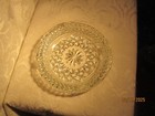 Vintage 5 3 8  Dia Retro Pressed Clear Glass Ashtray