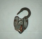  Vintage Brass Padlock Lock With Key Rich Patina Collectible Decorative