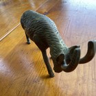Brass Goat Figurine Collectible Decorative Sculpture Animal Home Decor Ornament