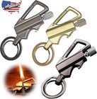 Permanent Match Infinity Lighter W  Multitool Keychain 2 In 1 Lighter Pipe Metal