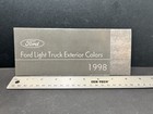 1998 Ford Light Truck Exterior Colors Brochure F-series  Ranger  Expedition