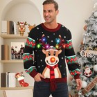 Ugly Christmas Sweater For Women Men light Up Christmas Sweater funny Unisex    