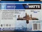Watts 3 4  Reduced Pressure Zone Backflow Preventer  Rpz 009m3-qt-fs Open Box