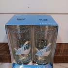 Nos Country Goose Ice Tea Glasses 1987 Vtg Set Of 4 Anchor Hocking Farm Country