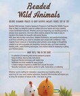 Beaded Wild Animals  Step By Step Seed Bead Patterns For Realistic Animal Design