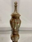 Vtg  Onyx Marble Urn W  Lid Keepsake Sculpture Home Decor