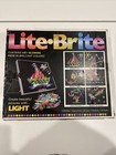 Lite-brite Magic Screen Set 200  Pegs   6 Template Light Bright Retro Game