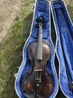 Very Old -german Schweitzer 1819 Copy Violin For Minor Repair Restoration