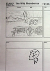 The Wild Thornberrys 1998 John Fountain Signed Hand Drawn Storyboard Page  iz