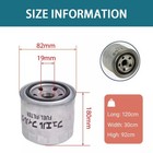 Kubota Fuel Filter 15221-43170 Replace 70000-43081 Brand New And Genuine Product