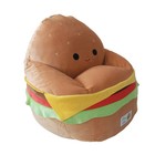 Squishmallows Carl Cheeseburger Kids  Bean Bag Chair