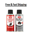 Crc Mass Air Flow   Throttle Body Single-use Cleaner Twin Pack Kit Free Shipping