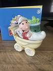 Popeye Sweet Pea In Stroller Magnetic Ceramic Salt   Pepper Shakers Westland