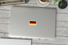 German Flag Sticker Pack - 6 High-quality Vinyl Decals - Germany Flag