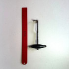 Antique Victorian 1800s Dental Tool Tooth Key Extractor Exotic Hardwood Handled