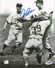 Johnny Podres Signed Dodgers Baseball 8x10 Photo Psa dna Coa Picture Autograph