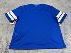 New Walt Disney World Football Jersey Adult Medium Blue Mickey Mouse Mesh Parks
