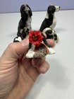 Springer Spaniel Dogs Figurine Lot Fine Details Stone Critters Sandicast