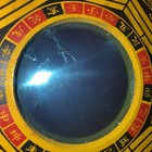 4  Thick Wood Feng Shui Convex Bagua Mirror
