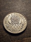     1913a Brazil 1000 Reis  900 Silver Coin-choice Gem Bu      