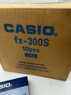 Vintage Case Lot Of 10 New Casio Fx-300s Nos Scientific Calculators  Rare  